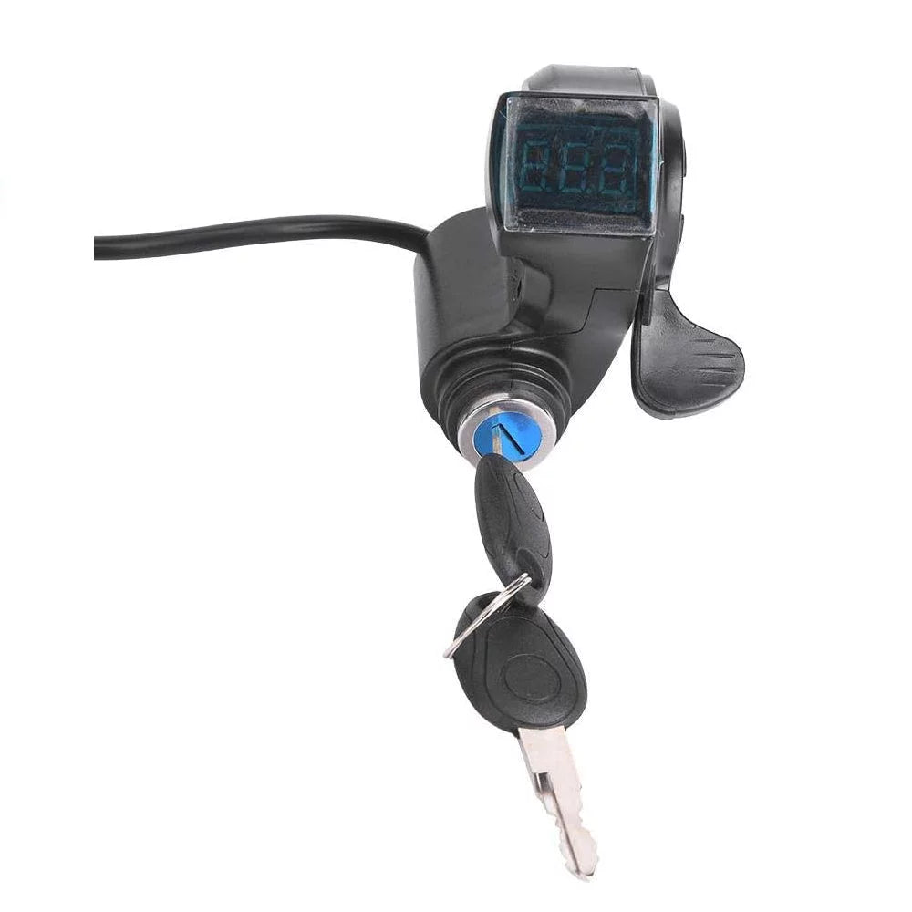 Accelerator with multimeter with switch