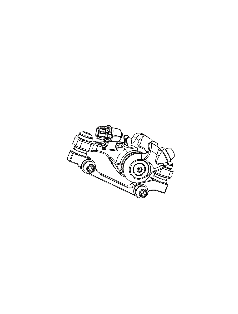 Conjunto de freio dianteiro para Minimotos Dualtron Spider/SPider II/Eagle