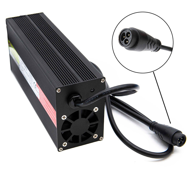 Carregador rápido 52V 7A Conector LP-16 – originais Minimotores Dualtron