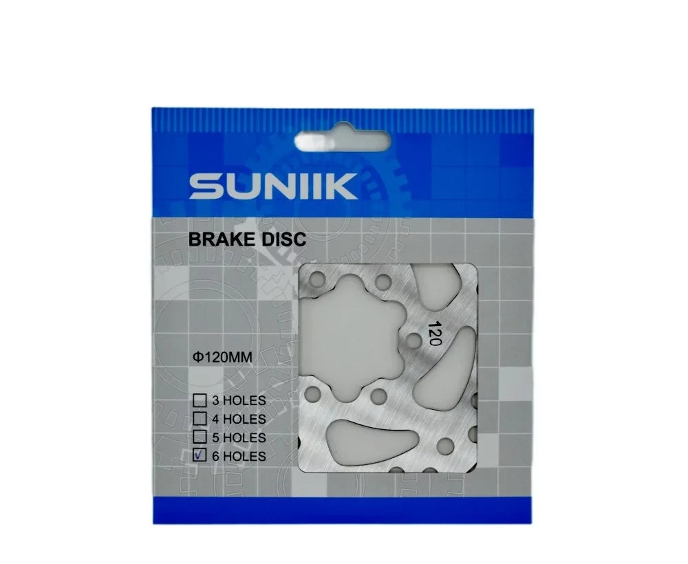 Round brake disc 6 holes 120