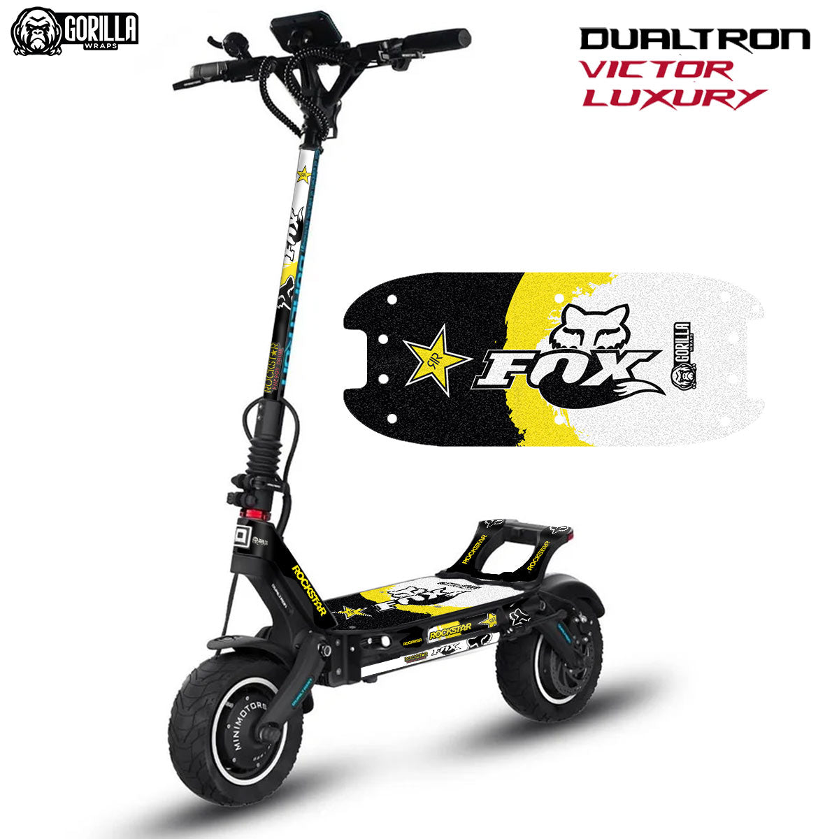 Vinil para Dualtron Victor Luxury - Fox&Rockstar