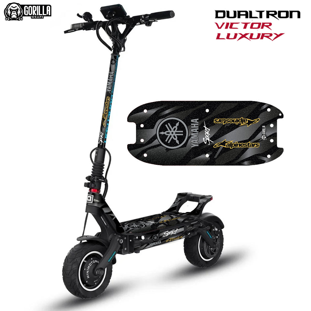 Vinil para Dualtron Victor Luxury – Yamaha&Alphine