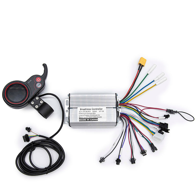 KIT controlador GT-100 36/48V 25A 500W