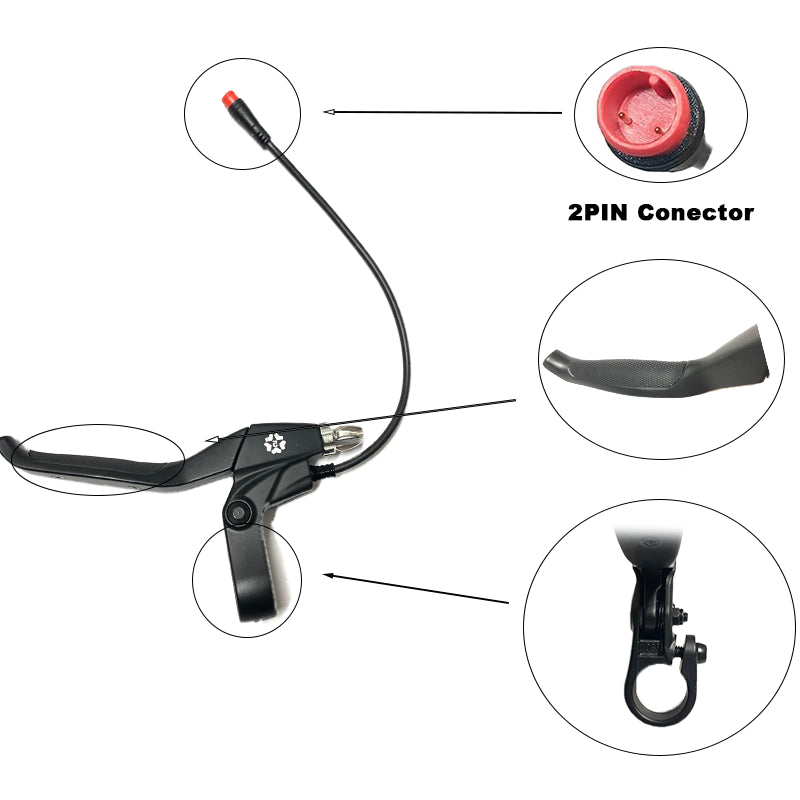 Left lever for Smartgyro 2 pins