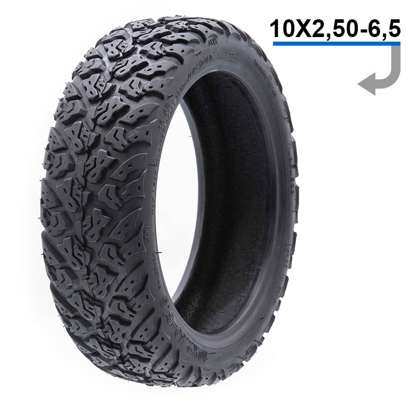 Pneu offroad tubeless 10×2.5-6.5
