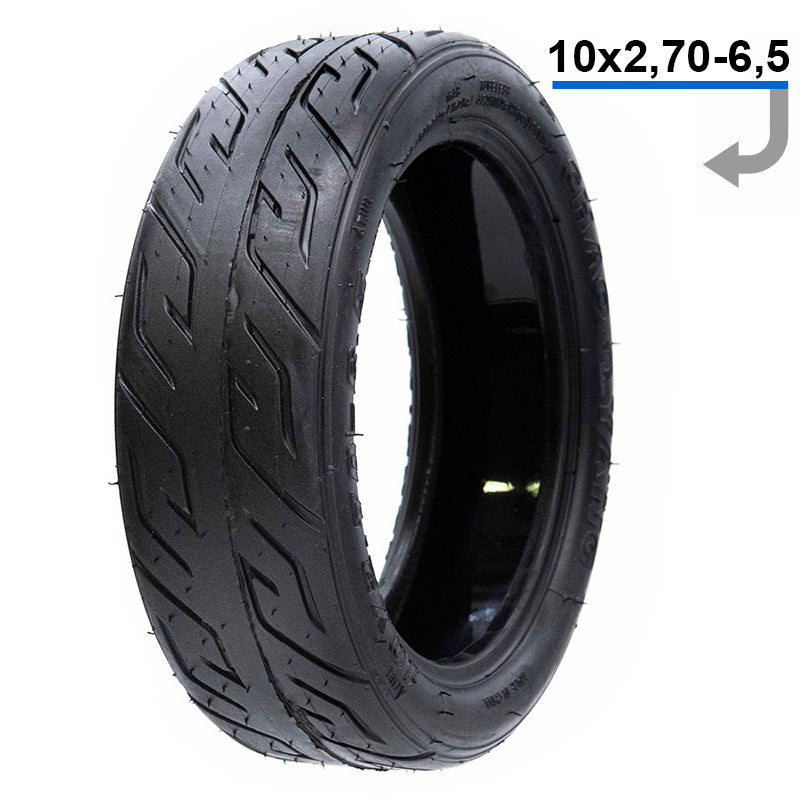 Pneu 10×2.7-6.5 (70/65-6.5) COM GEL ANTI-FURO