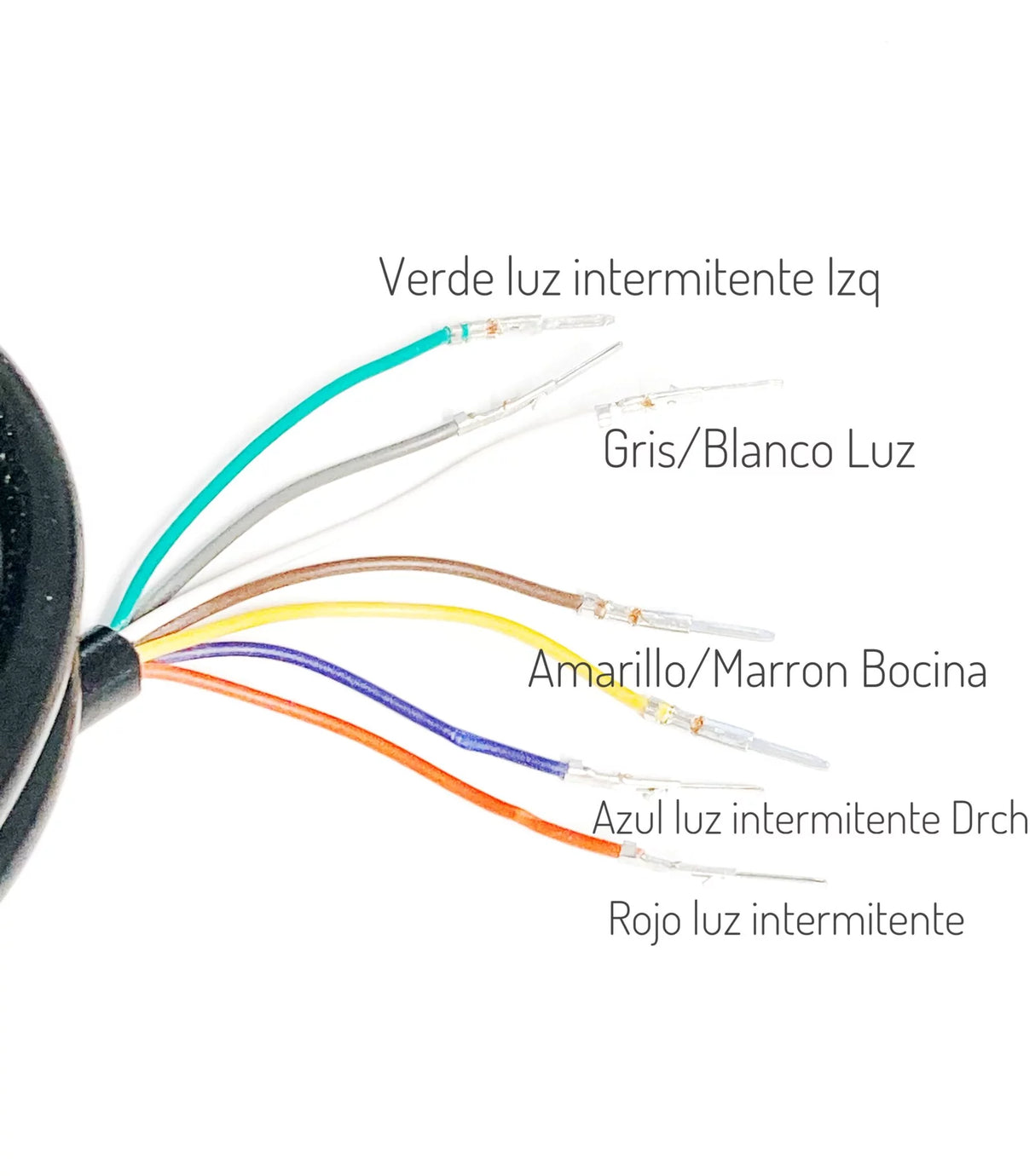 Painel de botões mecânicos com luz intermitente