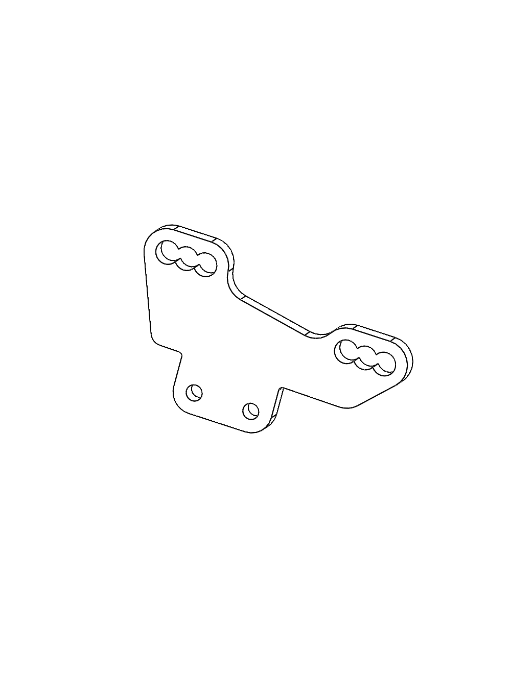 Suporte de freio DUALTRON 3 / VICTOR / VICTOR LUXURY