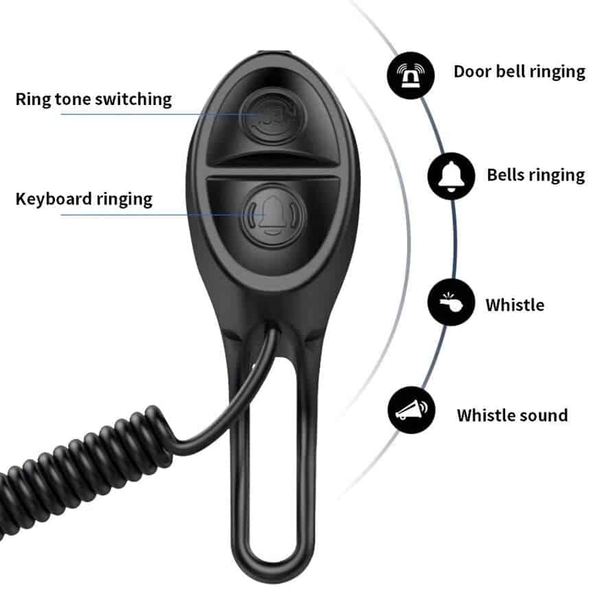 Buzina para scooter elétrica da marca GUB