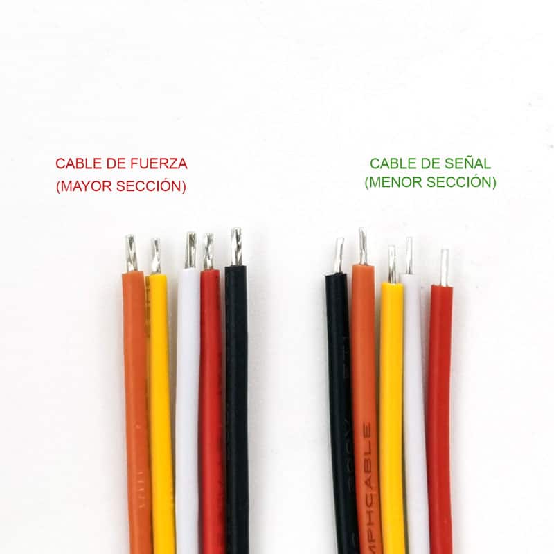 Conector com cabo SM macho e fêmea – pacote de 5 pares