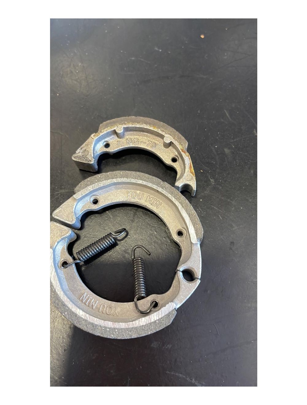 Pastilhas de freio dianteiras a tambor (Par) Dualtron Mini