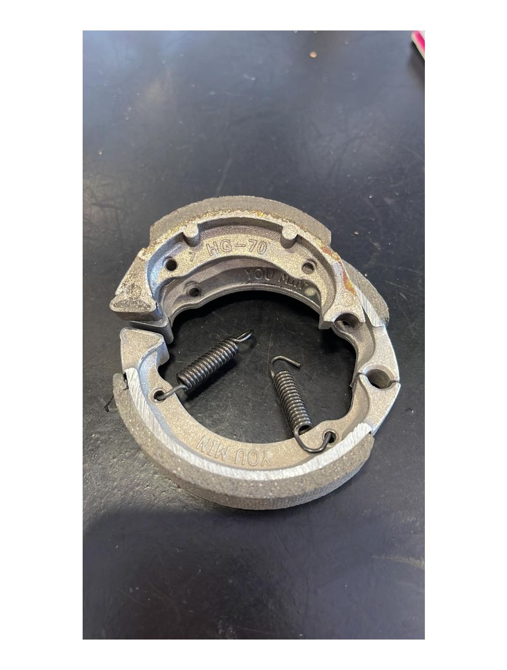 Pastilhas de freio dianteiras a tambor (Par) Dualtron Mini