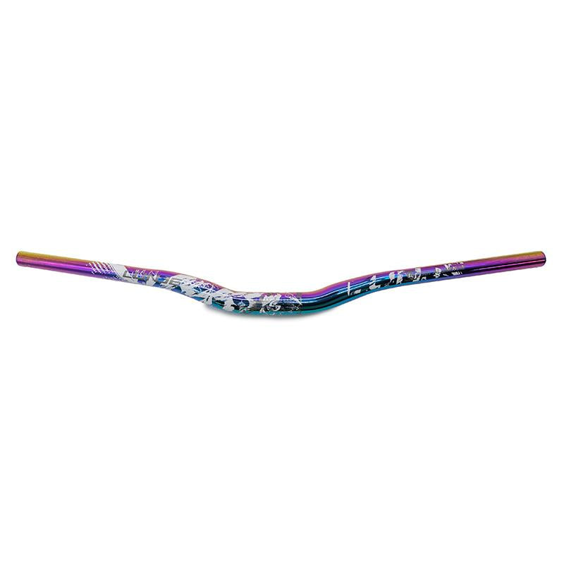 Guiador de 720 mm com elevação de 25 mm (multicor)