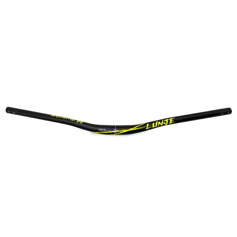 Guiador de 720 mm com elevação de 25 mm (preto)