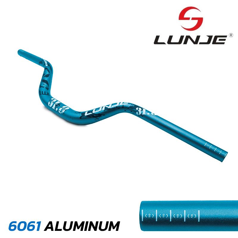 Guiador de 720mm com 90mm de elevação (Azul)