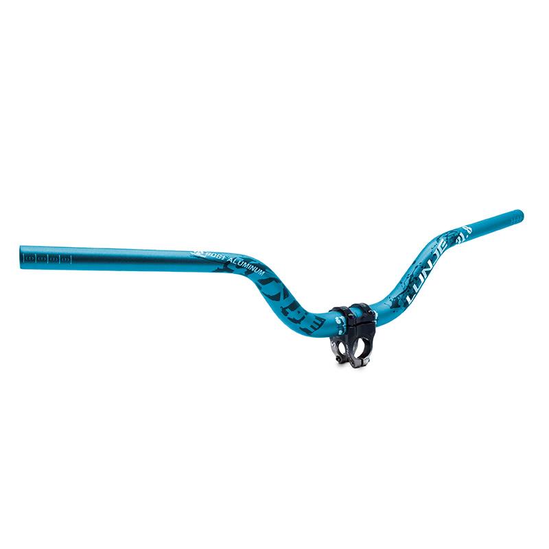 Guiador de 720mm com 90mm de elevação (Azul)