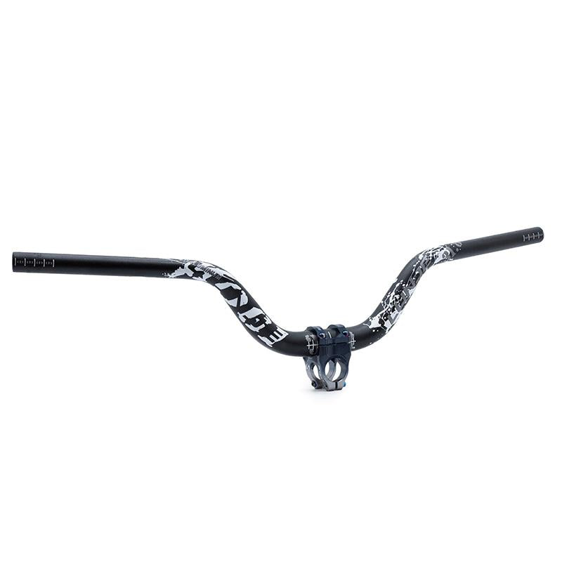 Guiador de 720mm com elevação de 90mm (preto)