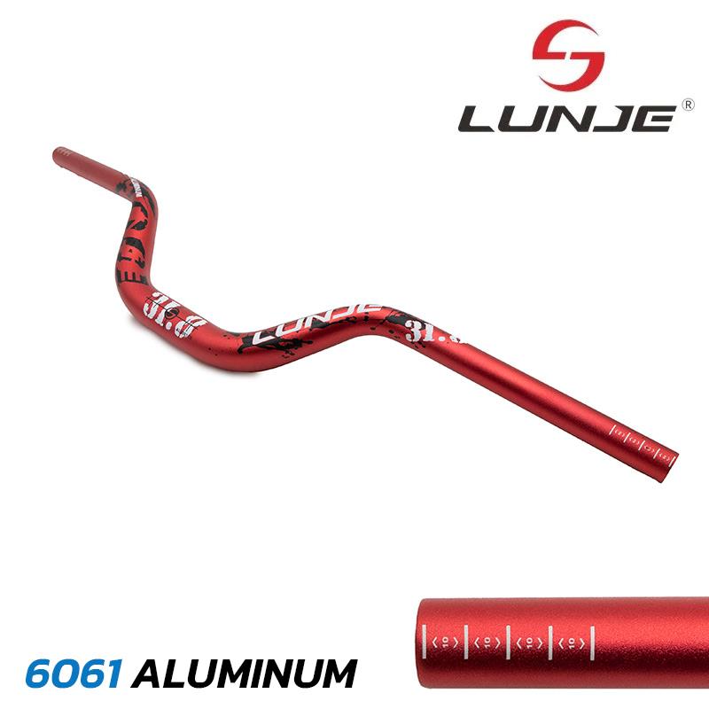 Guiador de 720mm com 90mm de elevação (vermelho)