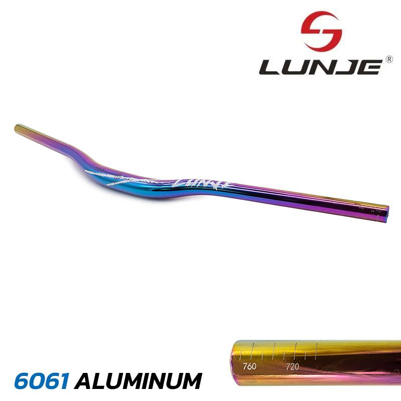 Guiador de 780 mm com elevação de 25 mm (multicor)