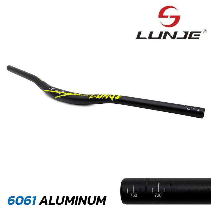 Guiador de 780 mm com elevação de 25 mm (preto)