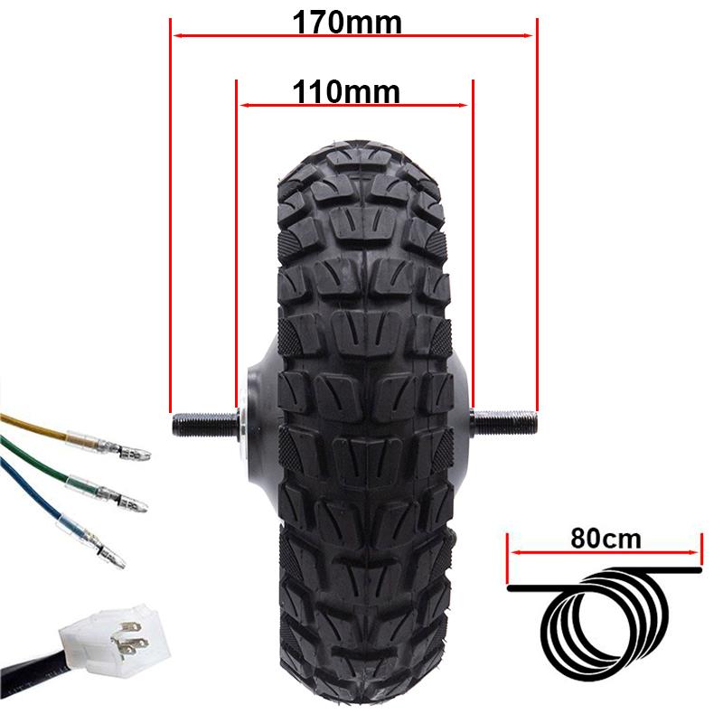 Motor 48V 800W 6,5/B50 para SmartGyro/Urbanglide (dianteiro)