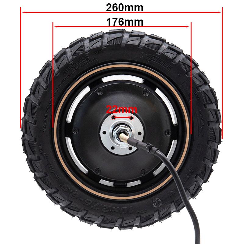 Motor 48V 800W 6,5/B50 para SmartGyro/Urbanglide (dianteiro)