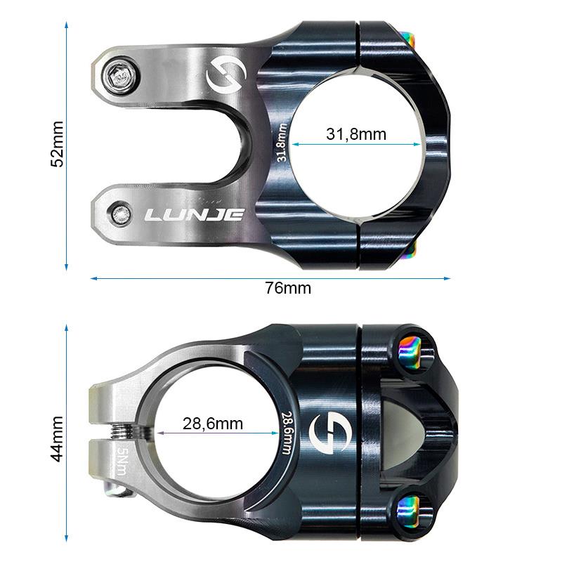 Avanço 31,8 mm EWPM-002 (cinza)