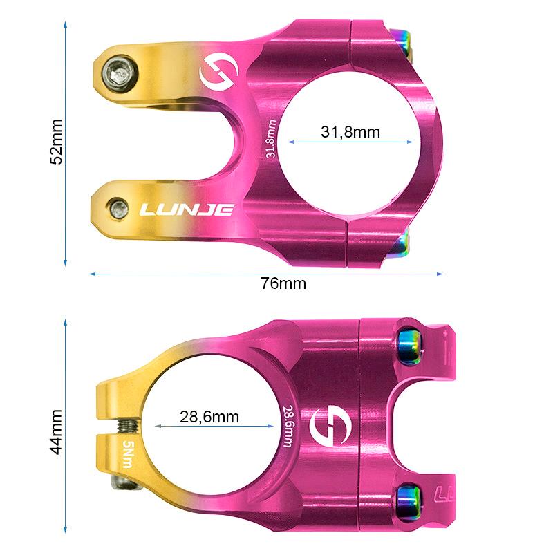 Avanço 31,8 mm EWPM-003 (Rosa)