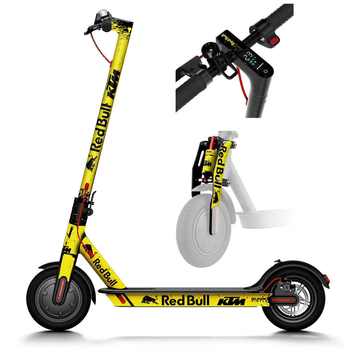 Redbull X KTM Vinyl for Xiaomi (Yellow)