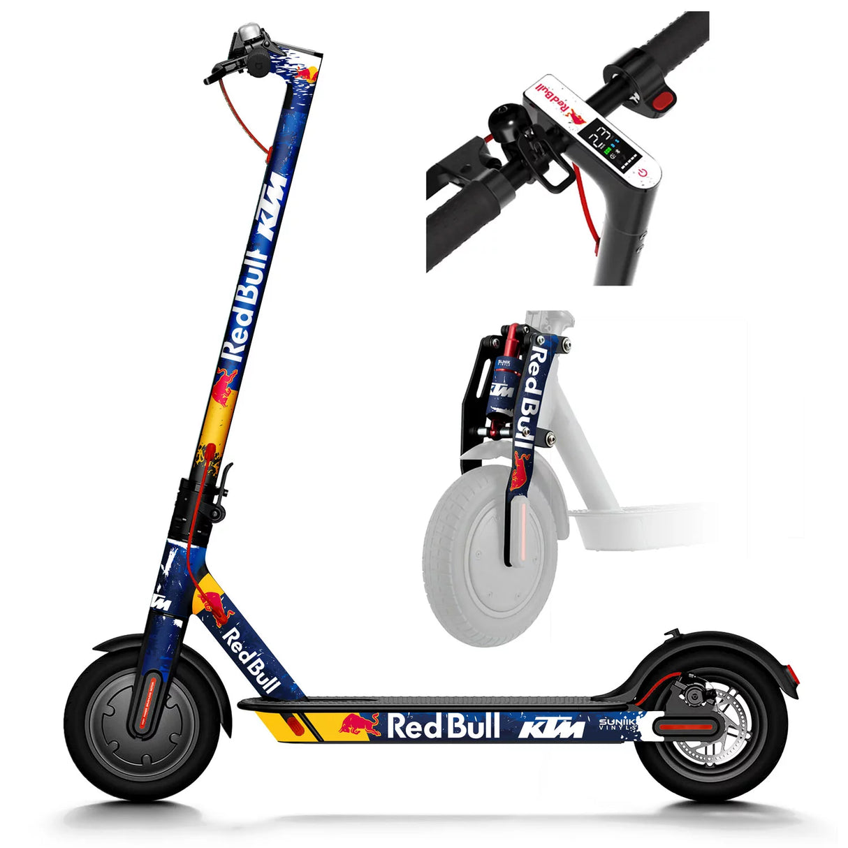 Redbull X KTM Vinil para Xiaomi (Azul)
