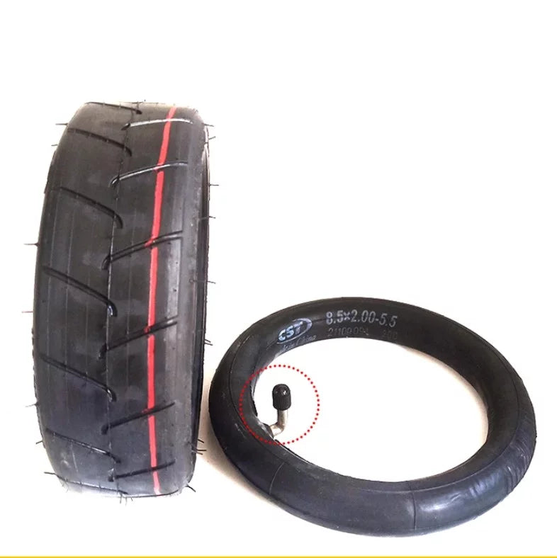 Conjunto de rodas + câmara de ar 8,5*2-5,5 (50-139)