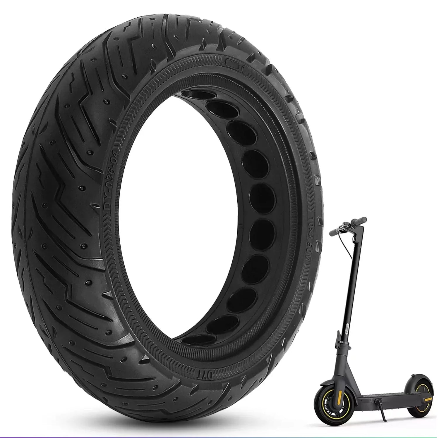 Rueda maciza 10×2.5 60/70-6.5 compatible con G30 Max