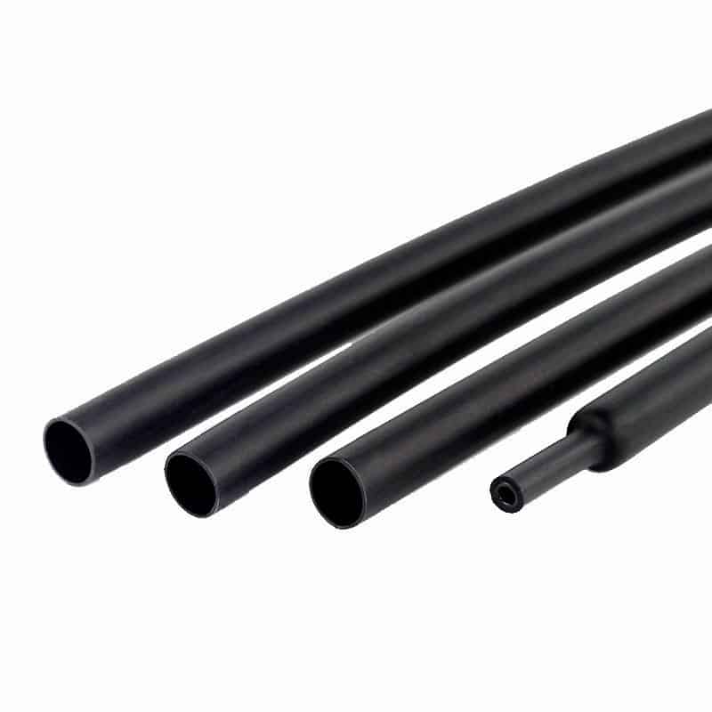 Tubo retrátil preto – Rolos de 100m&200m