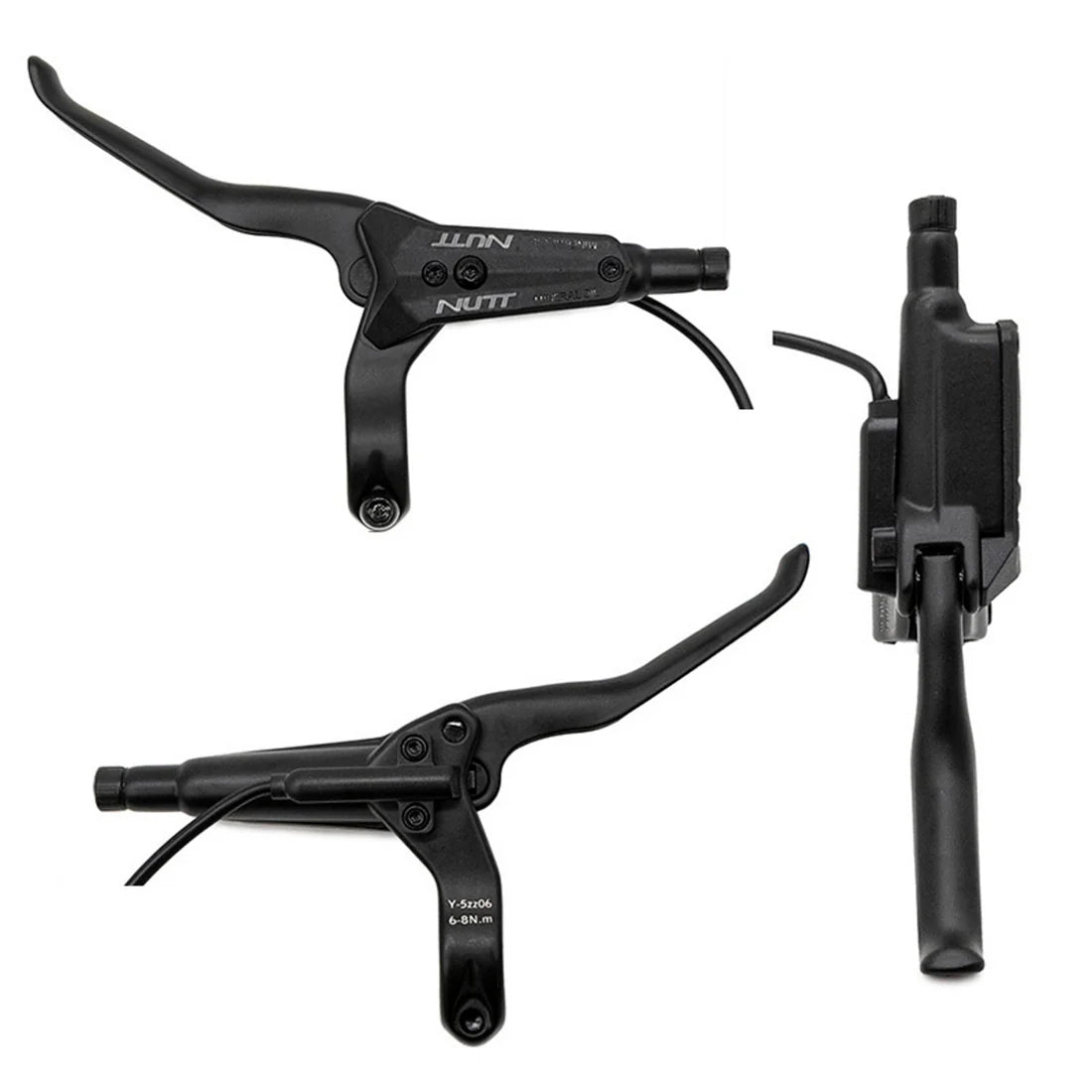 Kit de Freio Hidráulico Preto Y5 ( 4 pistões)