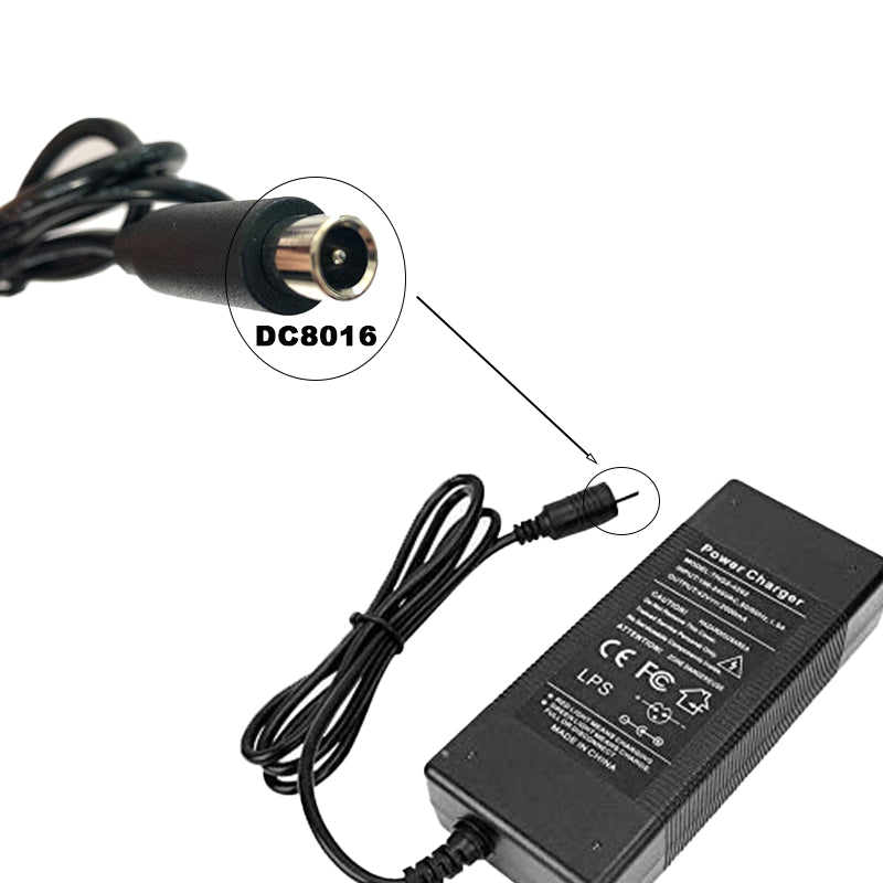 Charger for Xiaomi and Ninebot ES (42V 2A) (Premium Fanless Version)