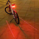 luz de posição e laser
