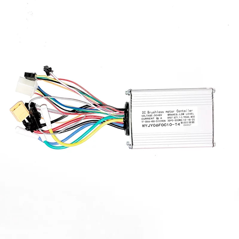 Kit Contrôleur Et Écran Pour Scooter Électrique 48V 18A CosyCaya - Boîtier Métal, Contrôle De Vitesse Stable (Couleur Bleu/Vert/Noir) - 10