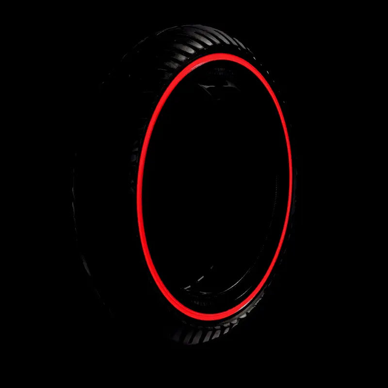 Roda sólida ultraleve 8,5×2 vermelha
