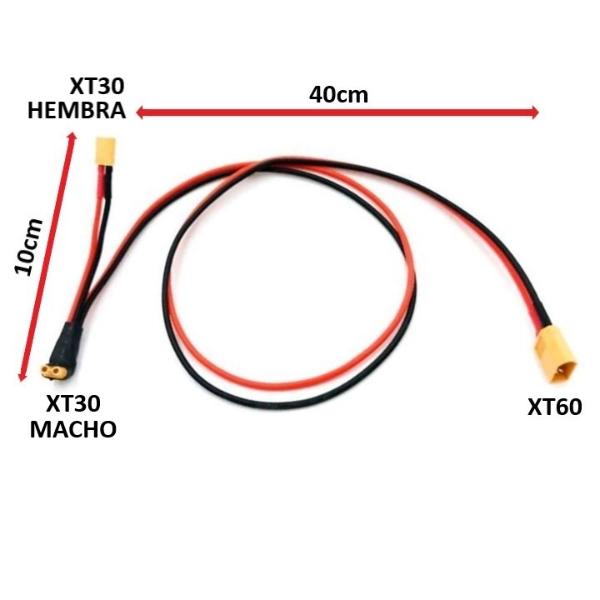 Cabo de extensão para conectar a bateria externa - Modelo 2