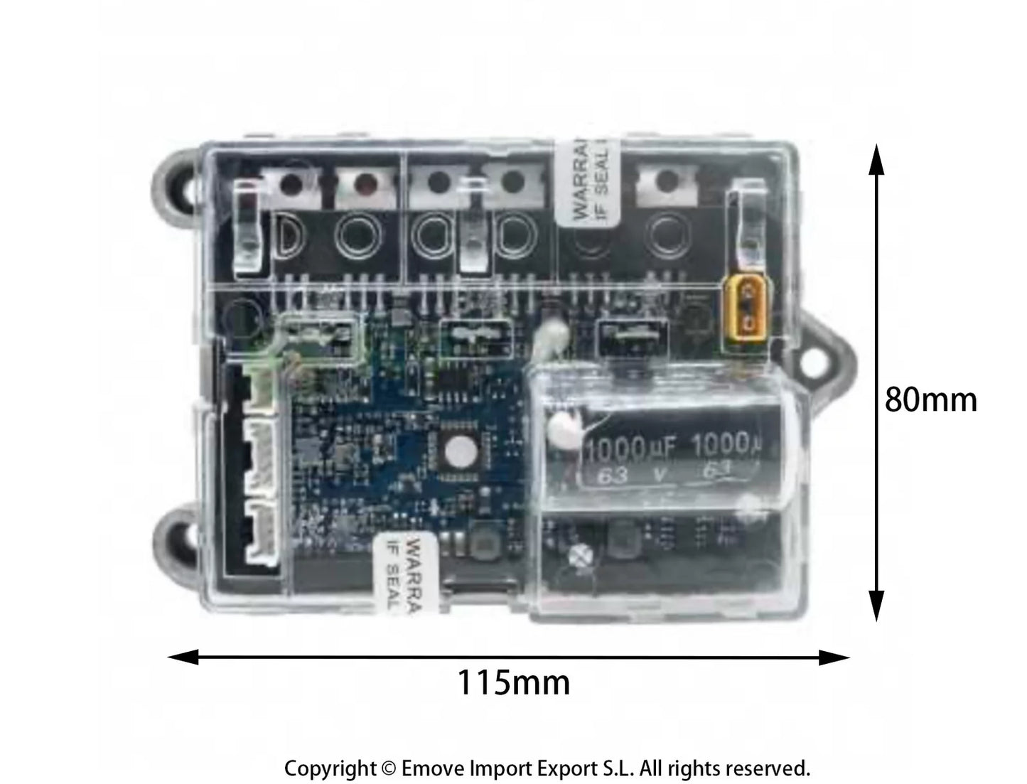 Compatible 48V-21A Dual Rear Controller for Smartgyro Crossover