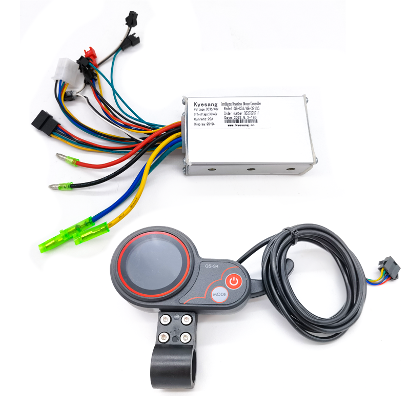 kit controlador 36/48V 500/800w + display QS-S4